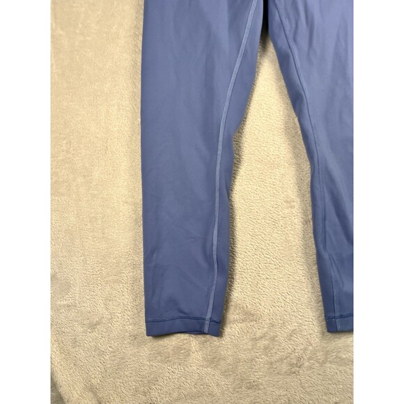 Lululemon Wunder Train High Rise Crop 23" Size 8 Blue Athletic Yoga Pilates Gym - Picture 6 of 7